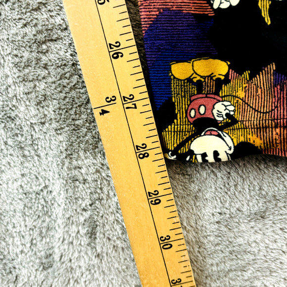 Lularoe Disney Mickey Mouse Star Leggings Allover Print Multicolor Tall & Curvy - Picture 5 of 9